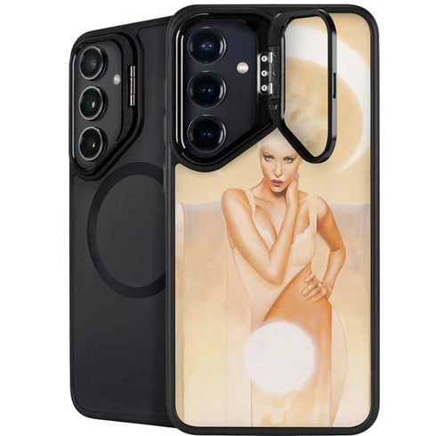 Moon Angel by LA Williams Galaxy S25 Kickstand Case